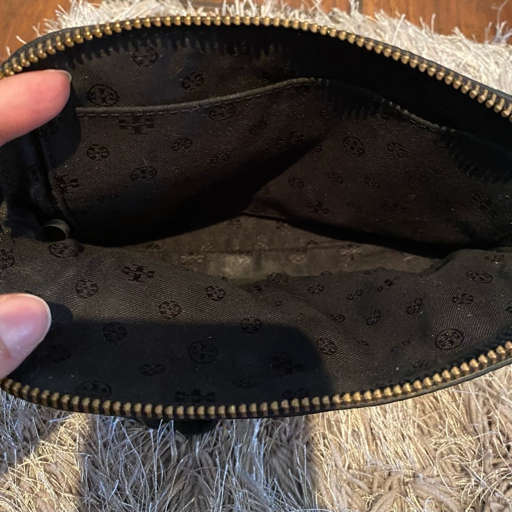 Black Tory Burch Leather Crossbody Bag - Picture 5 of 6